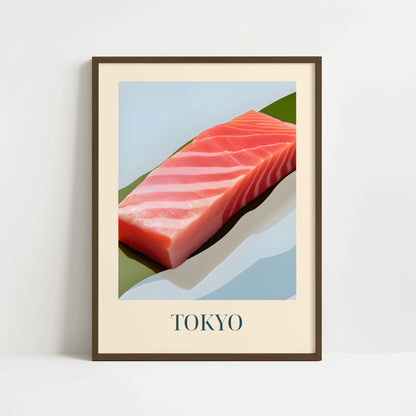 Poster - Otoro Tuna from Tokyo, Japan