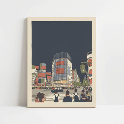 Crossing at Shinjuku – Print
