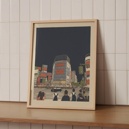 Crossing at Shinjuku – Print