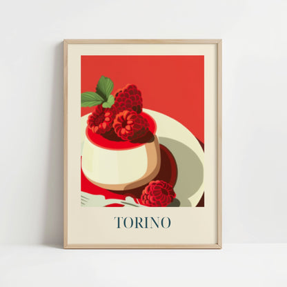 Poster - Panna Cotta from Torino, Italy