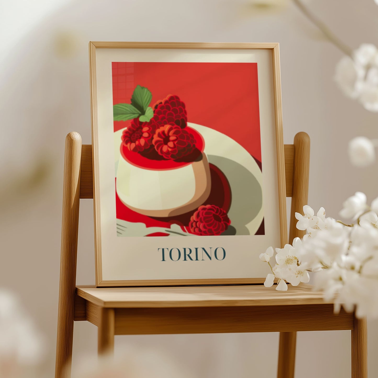 Poster - Panna Cotta from Torino, Italy