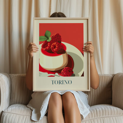 Poster - Panna Cotta from Torino, Italy