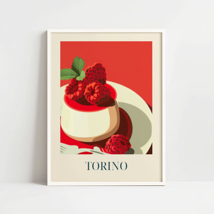 Poster - Panna Cotta from Torino, Italy