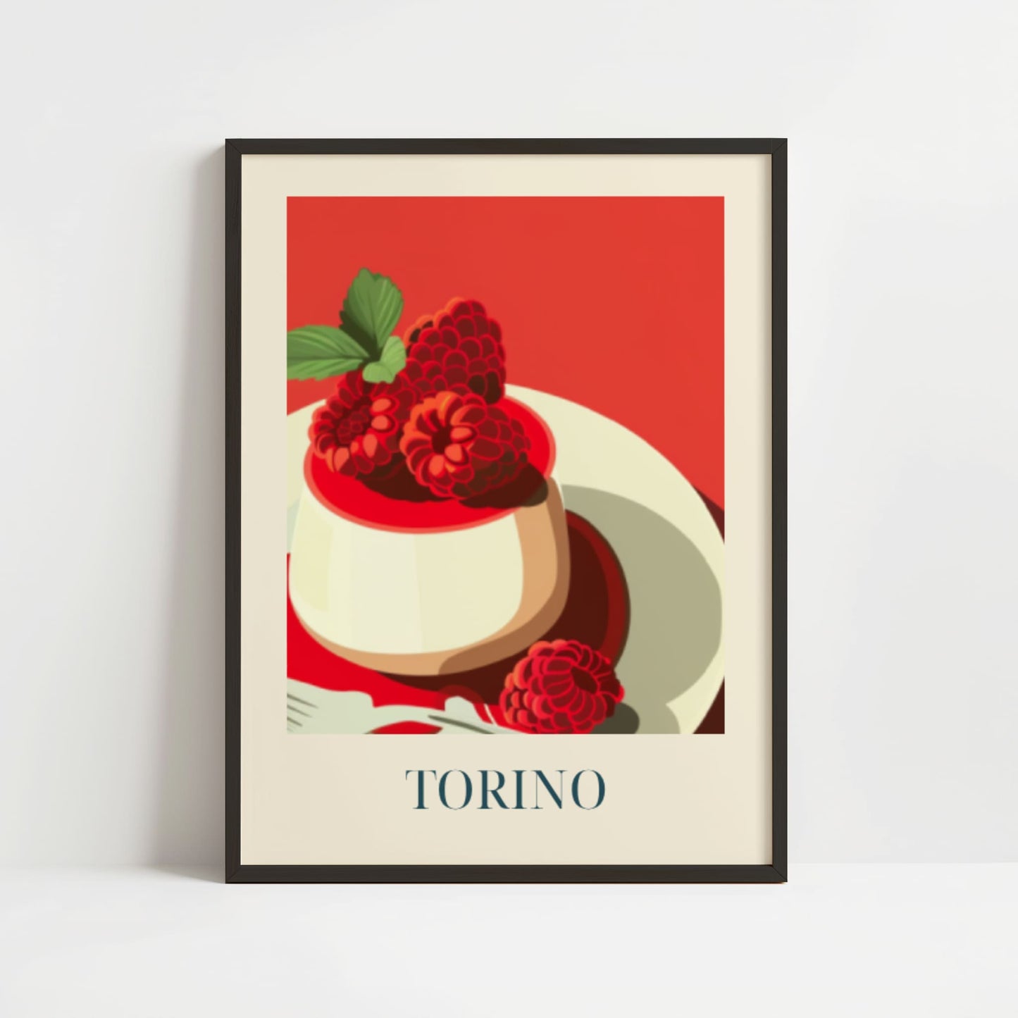 Poster - Panna Cotta from Torino, Italy