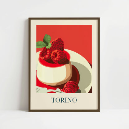 Poster - Panna Cotta from Torino, Italy