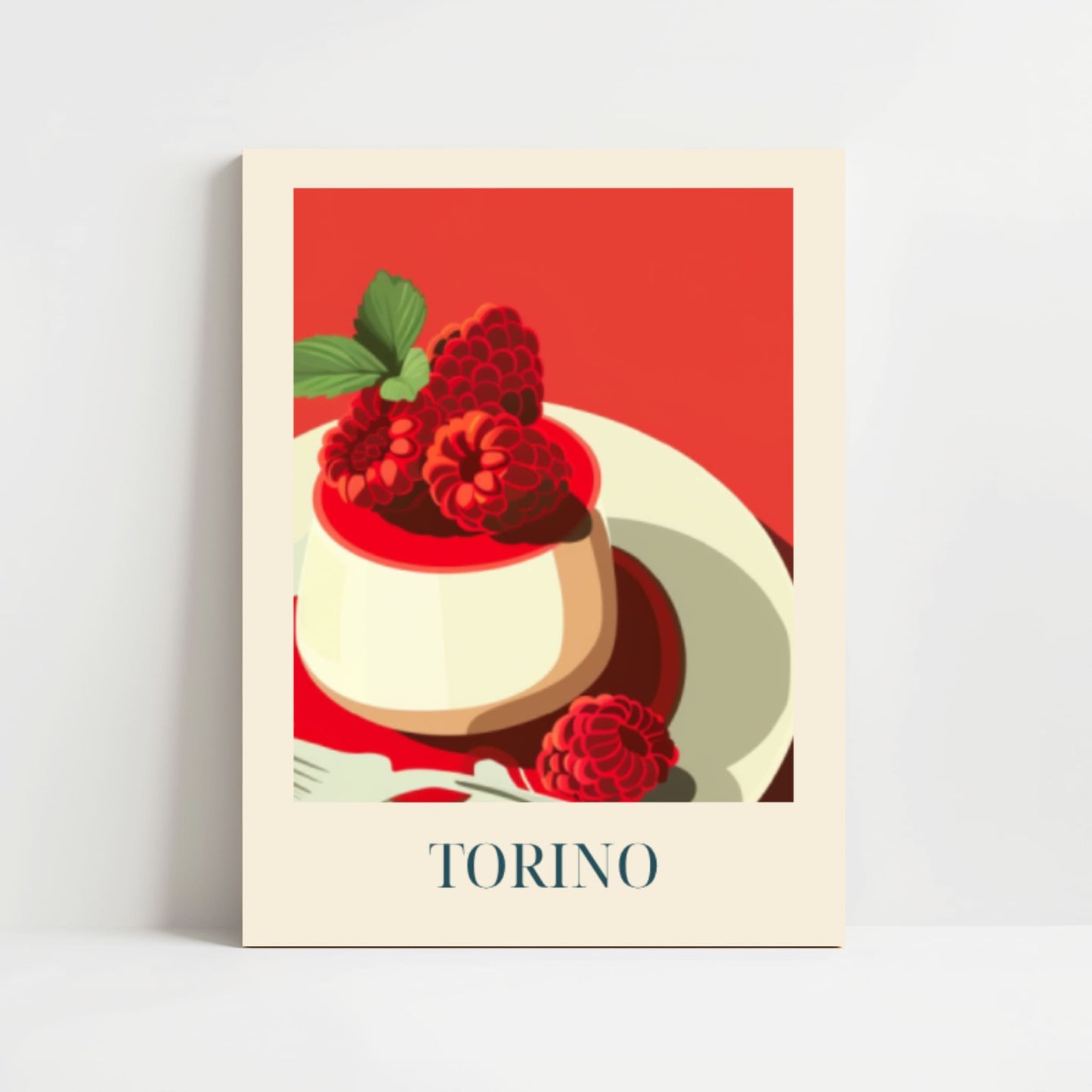 Poster - Panna Cotta from Torino, Italy