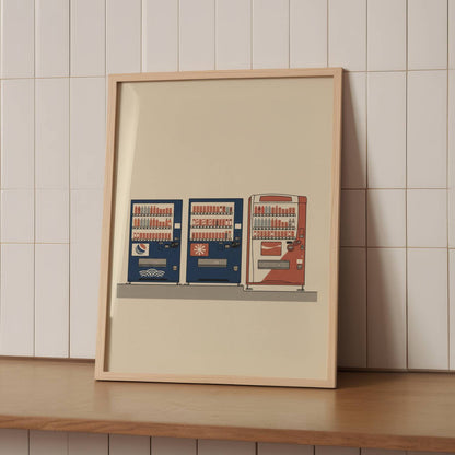 Japanese Vending Machines – Print