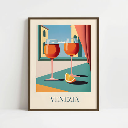 Poster - Aperol Spritz from Venice, Italy