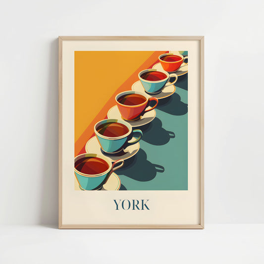 Poster - English tea from York, England