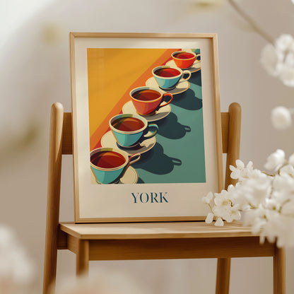 Poster - English tea from York, England