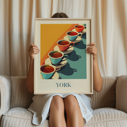 Poster - English tea from York, England