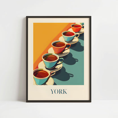 Poster - English tea from York, England