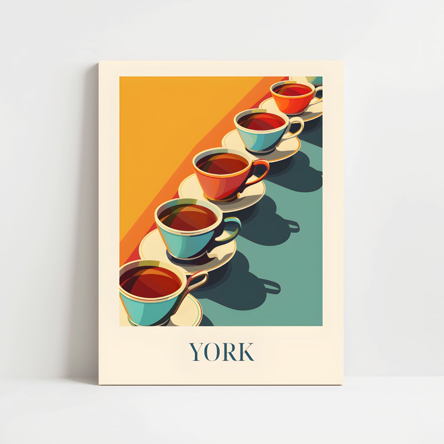 Poster - English tea from York, England